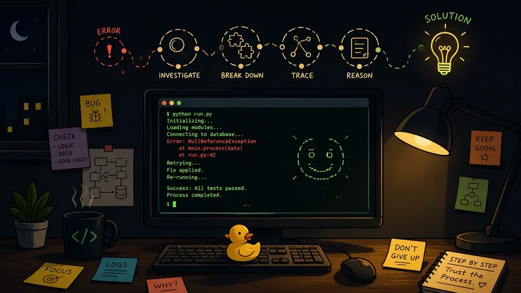 从报错到绿灯：debug走的是一条认知链